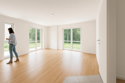 Erstbezug nach Renovierung - Helle Wohnung im EG mit Terrasse, ruhig gelegen und mit Stellplatz!