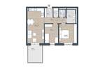 Etagenwohnung Nürnberg Großgründlach - 3 Zimmer, 72 m&sup2;, 465.708&euro; | Angebot:26361518