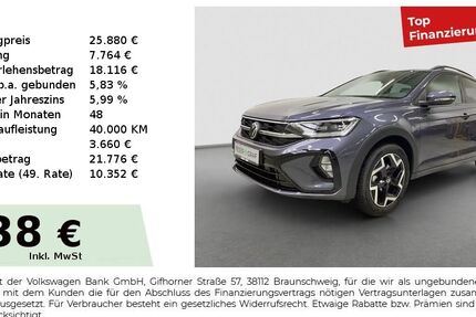 VW Taigo 6.027 km 25.480 € Fürth 90763