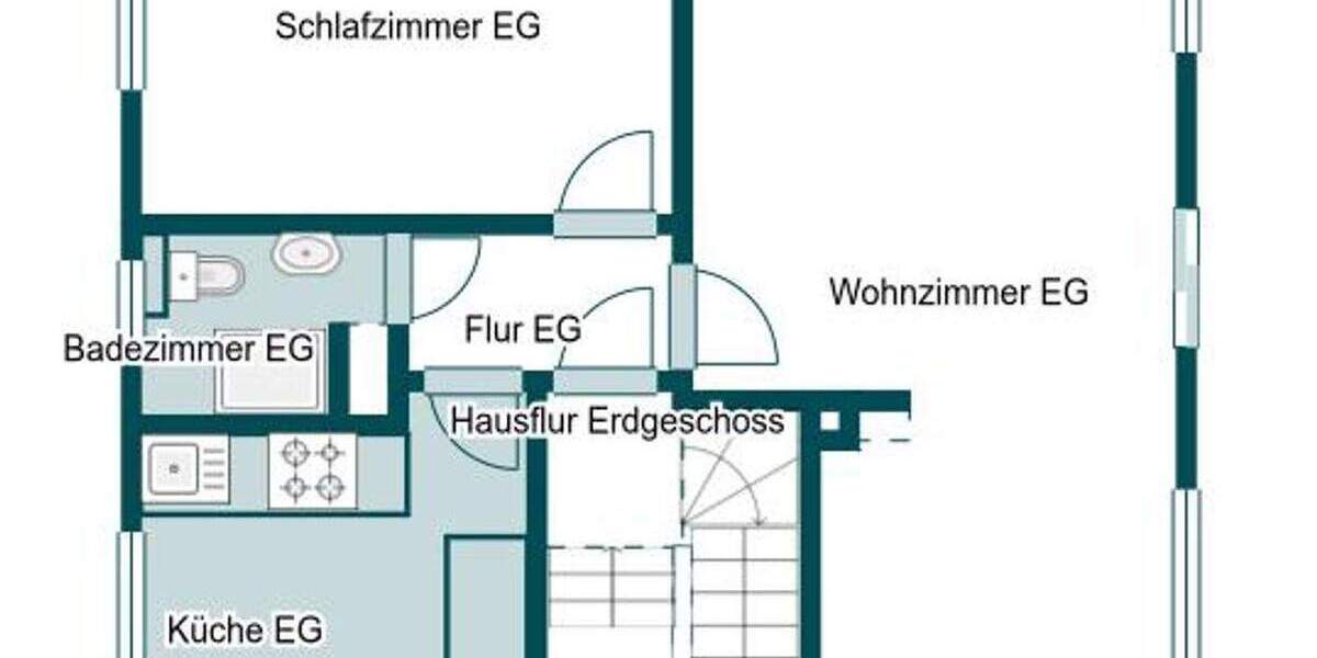 Zweifamilienhaus mit Potenzial: gepflegt, ruhige Lage, hervorragende Verkehrsanbindung 5 zimmer