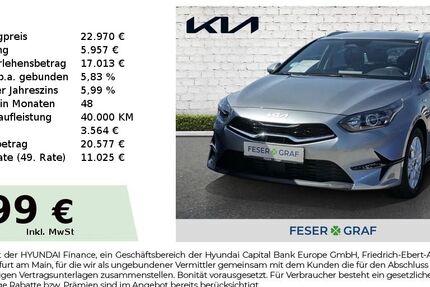 Kia ceed Sportswagon 6.989 km 22.850 &euro; Roth 91154