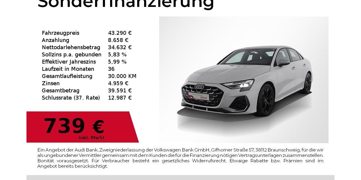 Audi S3 21.550 km 42.880 &euro; Nürnberg 90441
