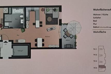 Wohnung Fürth Südstadt - 2 Zimmer, 77 m&sup2;, 419.000&euro; | Angebot:26253642