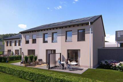 KfW-55: Modernes Reihenmittelhaus mit ca. 122 m² Wohnfläche in Fürth 5 zimmer