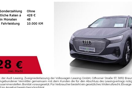 Audi Q4 e-tron 8.117 km 44.540 &euro; Erlangen 91058