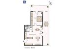 Etagenwohnung Fürth Altstadt - 2 Zimmer, 70 m&sup2;, 1.102&euro; | Angebot:26295486