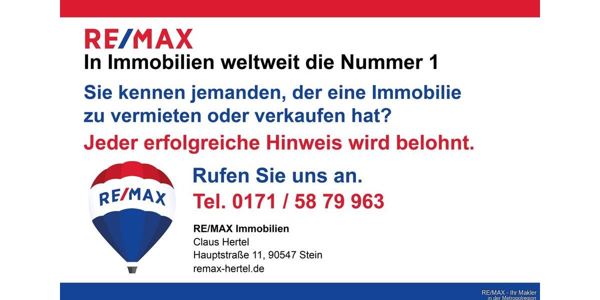 Etagenwohnung Nürnberg Erlenstegen - 3 Zimmer, 85 m&sup2;, 980&euro; | Angebot:26675036