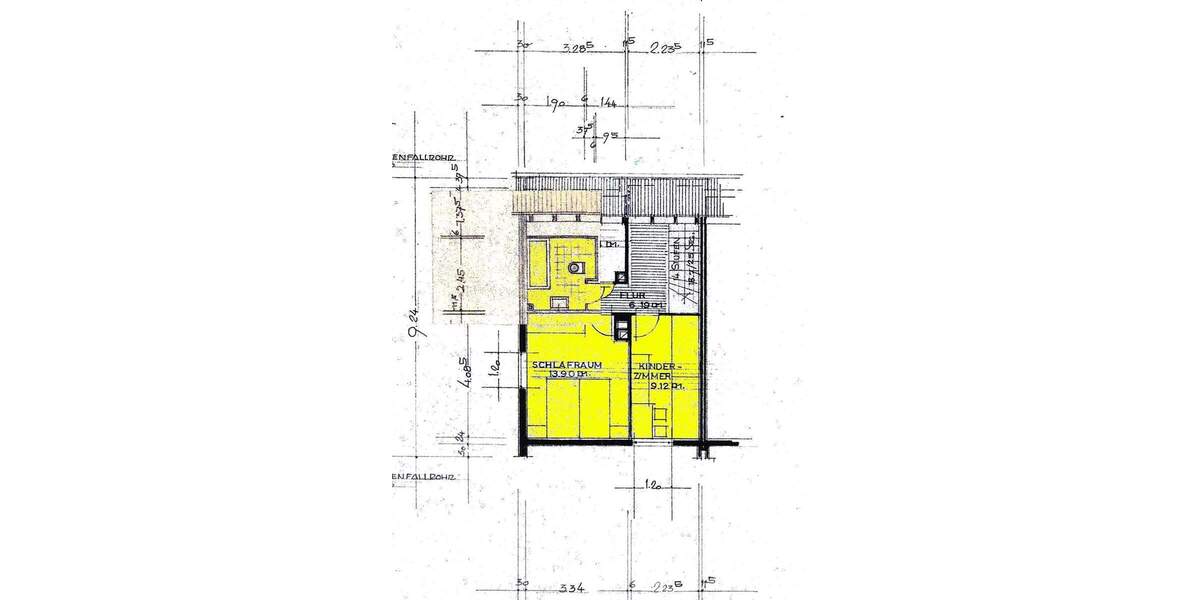 Reihenendhaus Nürnberg Gartenstadt - 3 Zimmer, 80 m&sup2;, 385.000&euro; | Angebot:25176363