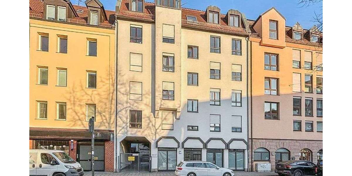 Etagenwohnung Nürnberg Kleinweidenmühle - 1 Zimmer, 26 m&sup2;, 95.000&euro; | Angebot:25349618