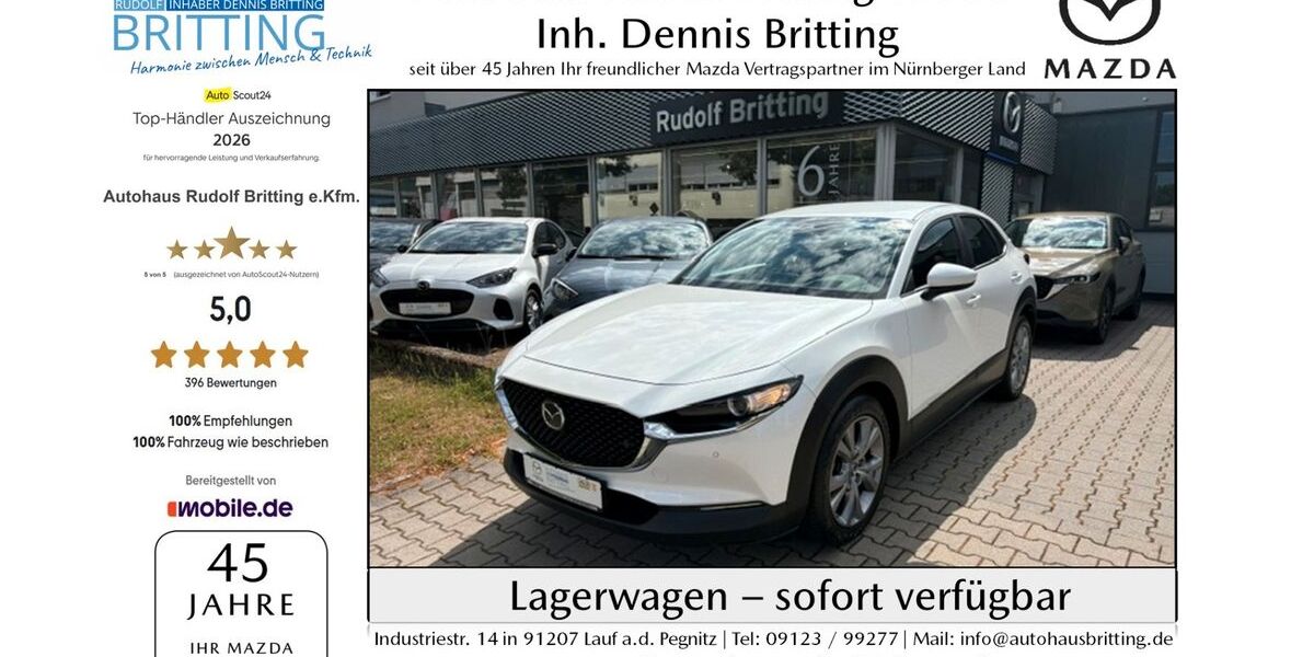 Mazda CX-30 43.000 km 19.890 &euro; Lauf 91207
