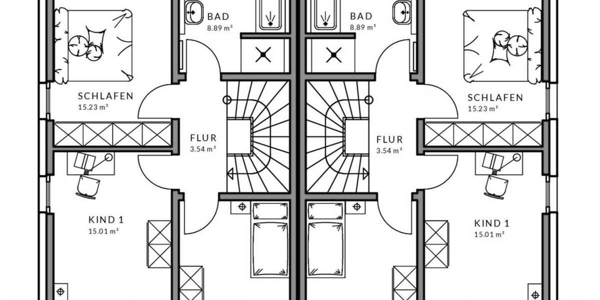NEUBAU - Doppelhaushälfte mit 243m