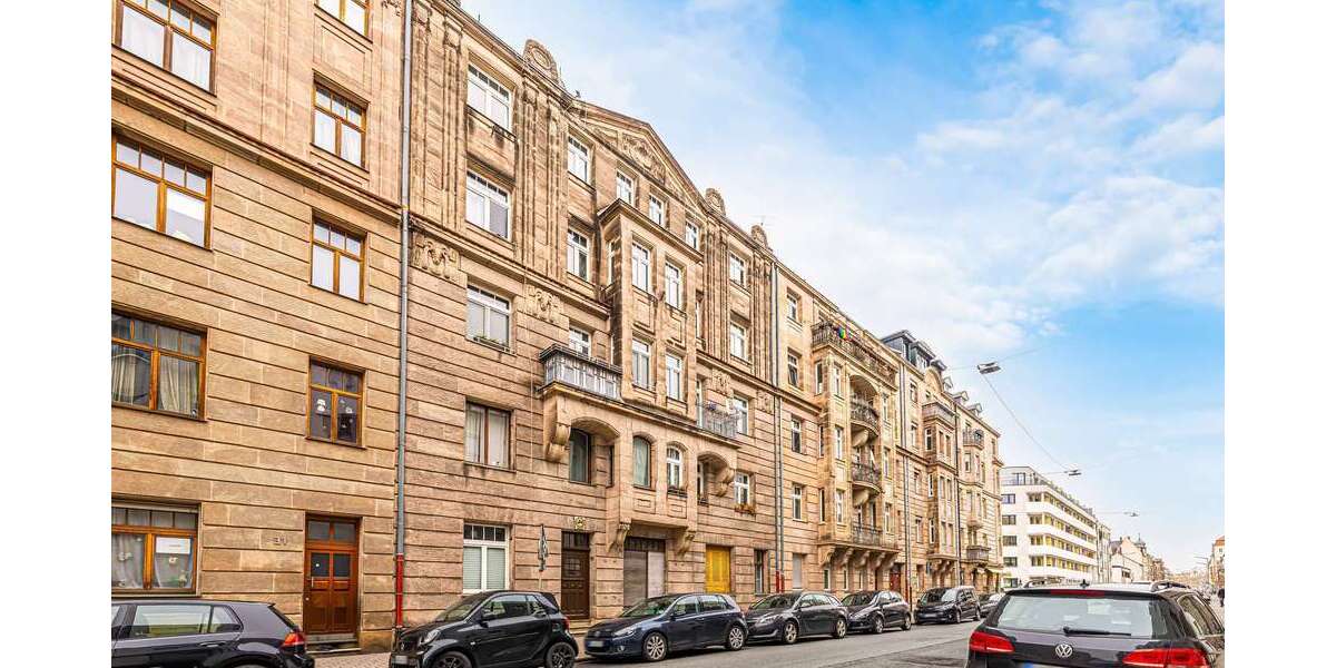 Etagenwohnung Fürth Südstadt - 2 Zimmer, 67 m&sup2;, 235.000&euro; | Angebot:25438083