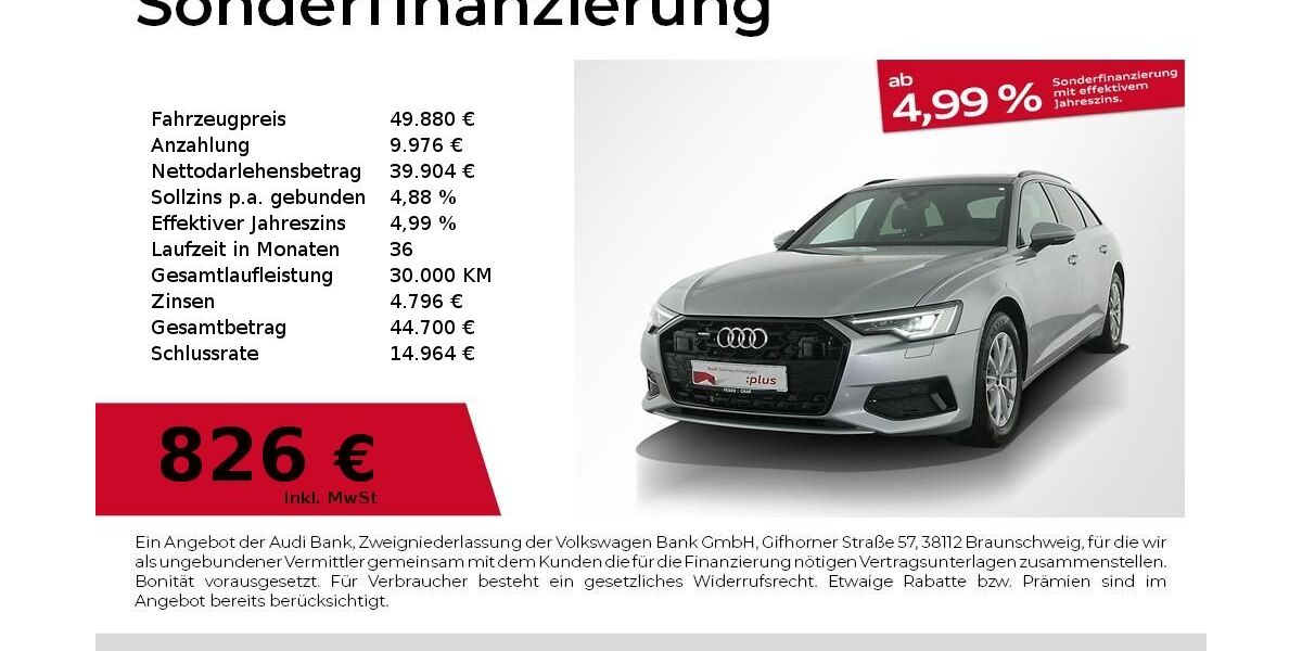 Audi A6 29.118 km 49.880 &euro; Nürnberg 90441
