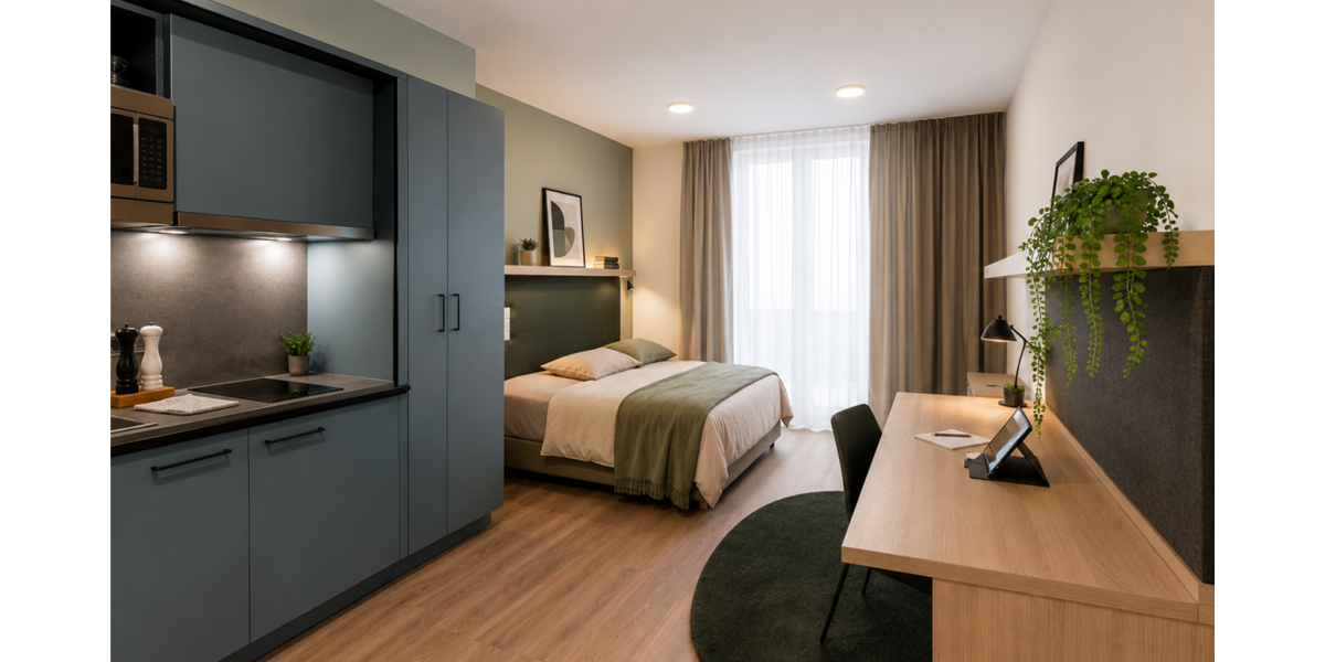 Etagenwohnung Nürnberg Hasenbuck - 1 Zimmer, 25 m&sup2;, 160.000&euro; | Angebot:26532833