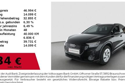 Audi Q4 e-tron 4.009 km 43.980 &euro; Nürnberg 90411