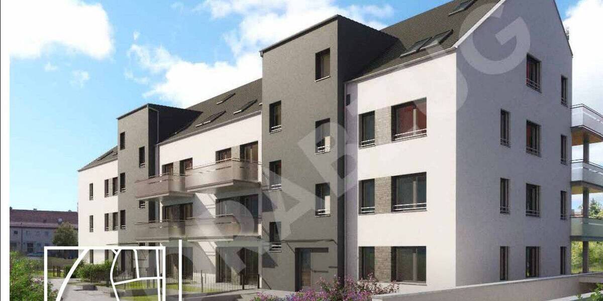 Etagenwohnung Fürth Eigenes Heim - 2 Zimmer, 50 m&sup2;, 309.000&euro; | Angebot:26802751