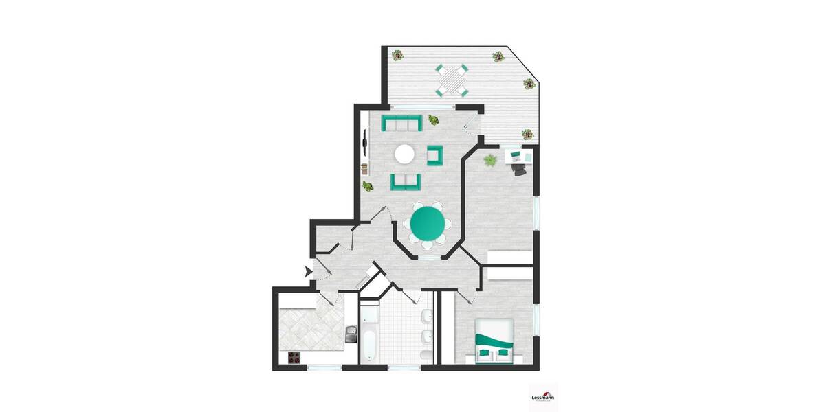 Etagenwohnung Leinburg Diepersdorf - 3 Zimmer, 104 m&sup2;, 395.000&euro; | Angebot:26569089
