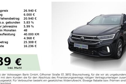 VW T-Roc 29.290 km 26.940 &euro; Cadolzburg 90556