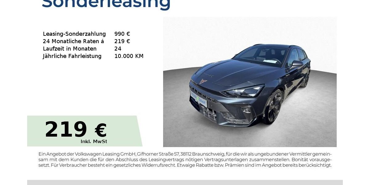 Cupra Leon 24.050 km 28.950 &euro; Schwabach 91126