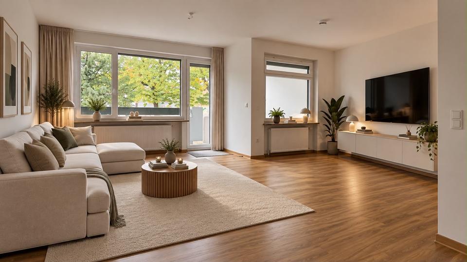 Erdgeschoßwohnung Roth - 3 Zimmer, 87 m&sup2;, 299.000&euro; | Angebot:27604301