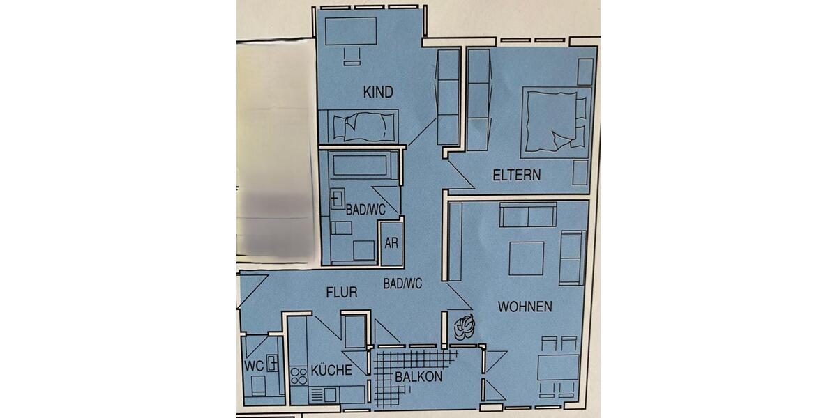 Etagenwohnung Nürnberg Sankt Leonhard - 3 Zimmer, 89 m&sup2;, 445.000&euro; | Angebot:24653298
