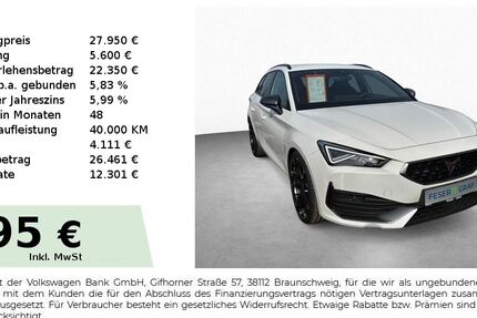 Cupra Leon 20.200 km 27.950 &euro; Schwabach 91126