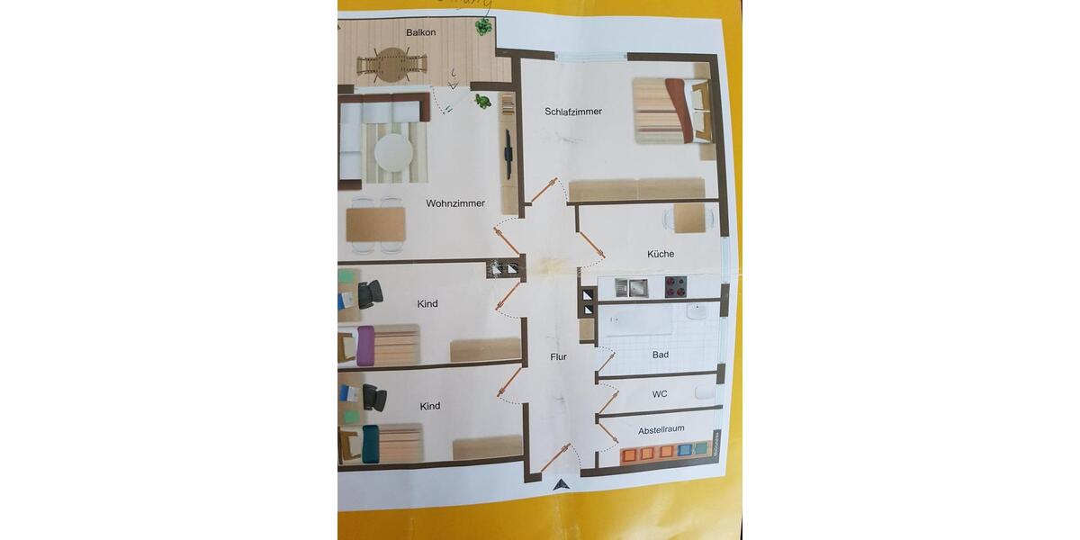 Verkaufe 4-Zimmer-Wohnung in Gartenstadt zimmer