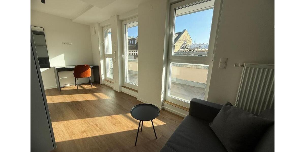 Etagenwohnung Nürnberg Eberhardshof - 1 Zimmer, 24 m&sup2;, 725&euro; | Angebot:25432023