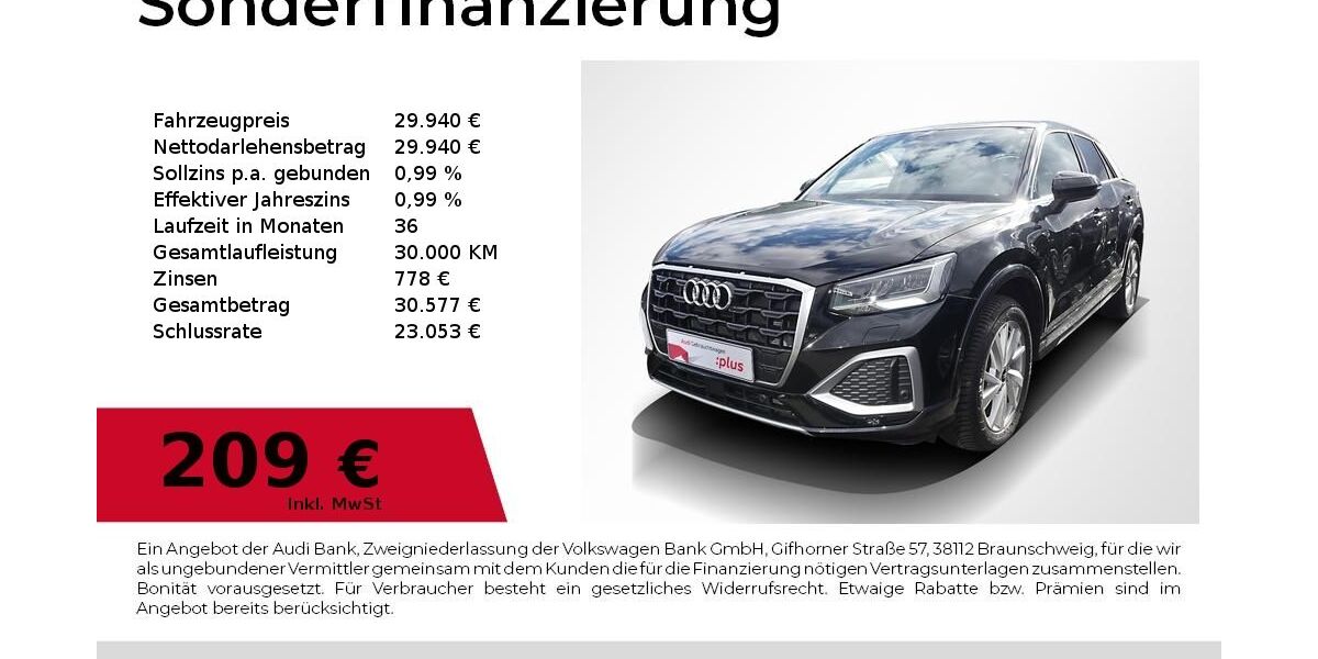 Audi Q2 23.166 km 28.840 &euro; Erlangen 91058