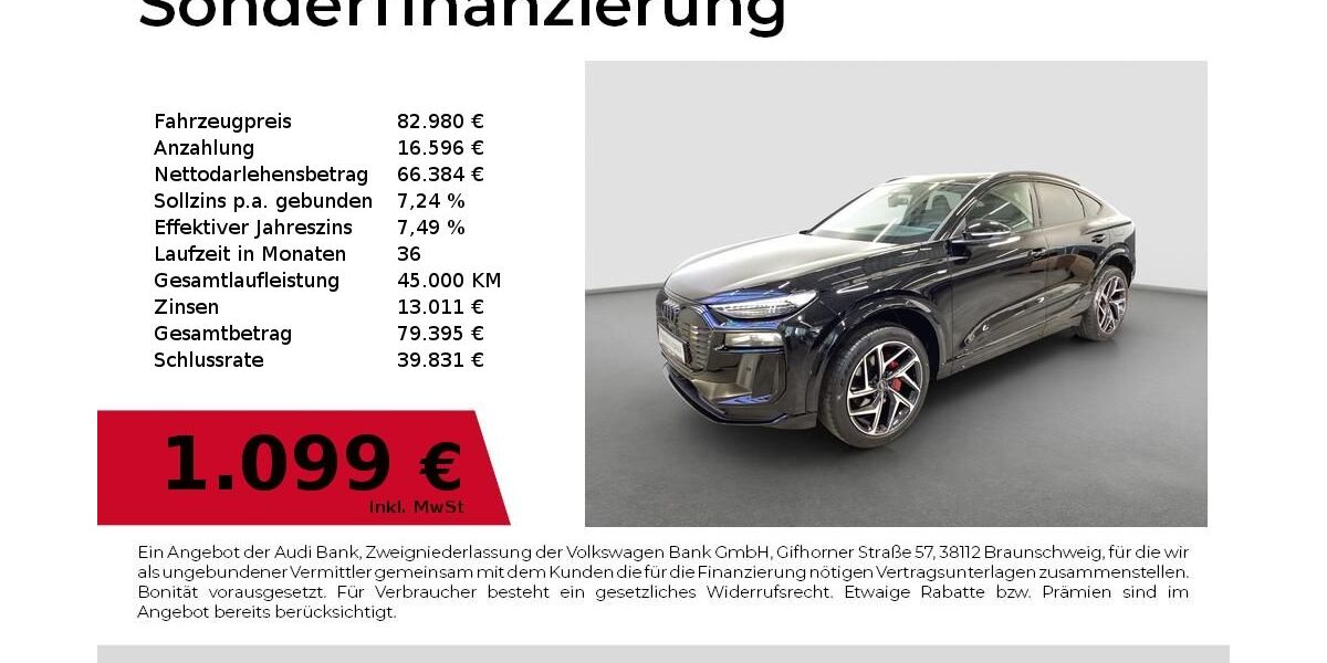 Audi Q6 e-tron 4.900 km 80.980 &euro; Fürth 90763