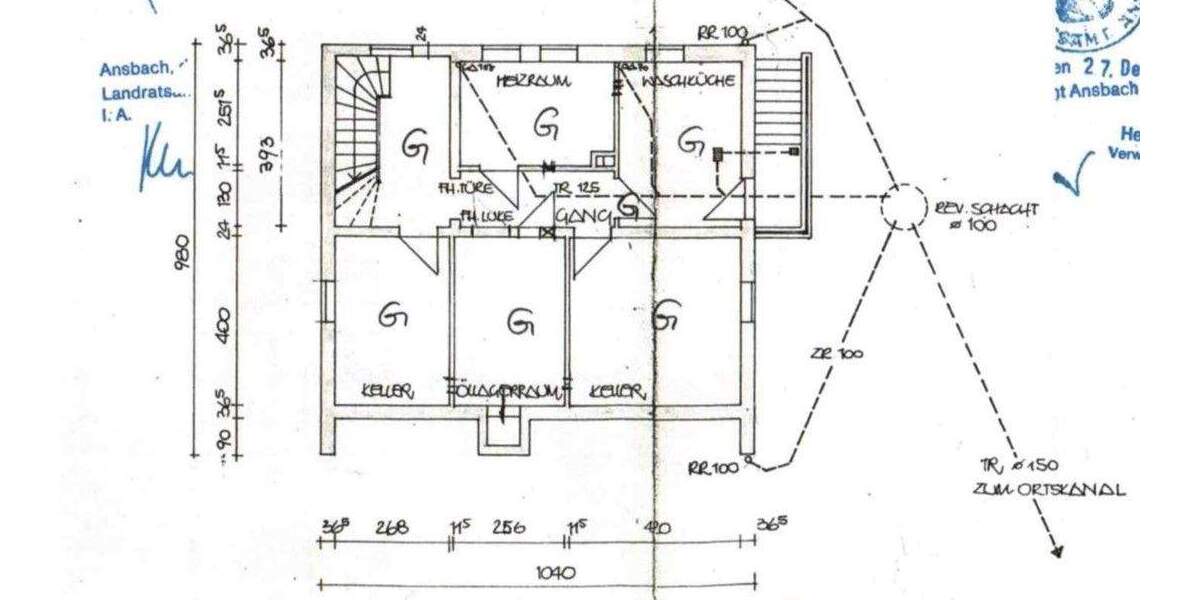Mehrfamilienhaus, Wohnhaus Petersaurach - 7 Zimmer, 185 m&sup2;, 395.000&euro; | Angebot:24436936