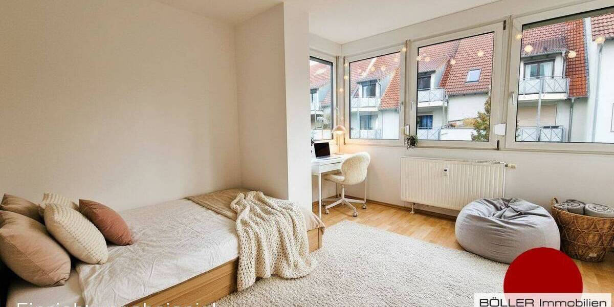Etagenwohnung Erlangen Büchenbach - 3 Zimmer, 72 m&sup2;, 920&euro; | Angebot:26853030
