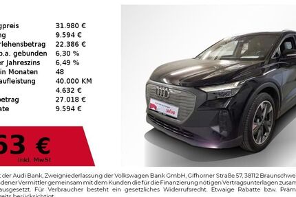 Audi Q4 e-tron 51.800 km 31.980 &euro; Nürnberg 90411