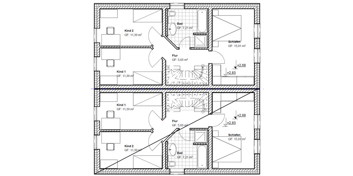 Doppelhaushälfte Schwarzenbruck - 5 Zimmer, 140 m&sup2;, 580.000&euro; | Angebot:26218087