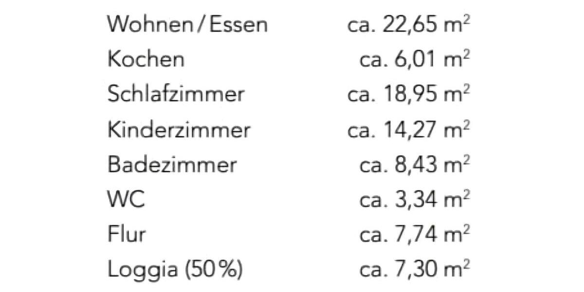Etagenwohnung Nürnberg Almoshof - 3 Zimmer, 85 m&sup2;, 1.350&euro; | Angebot:25521051
