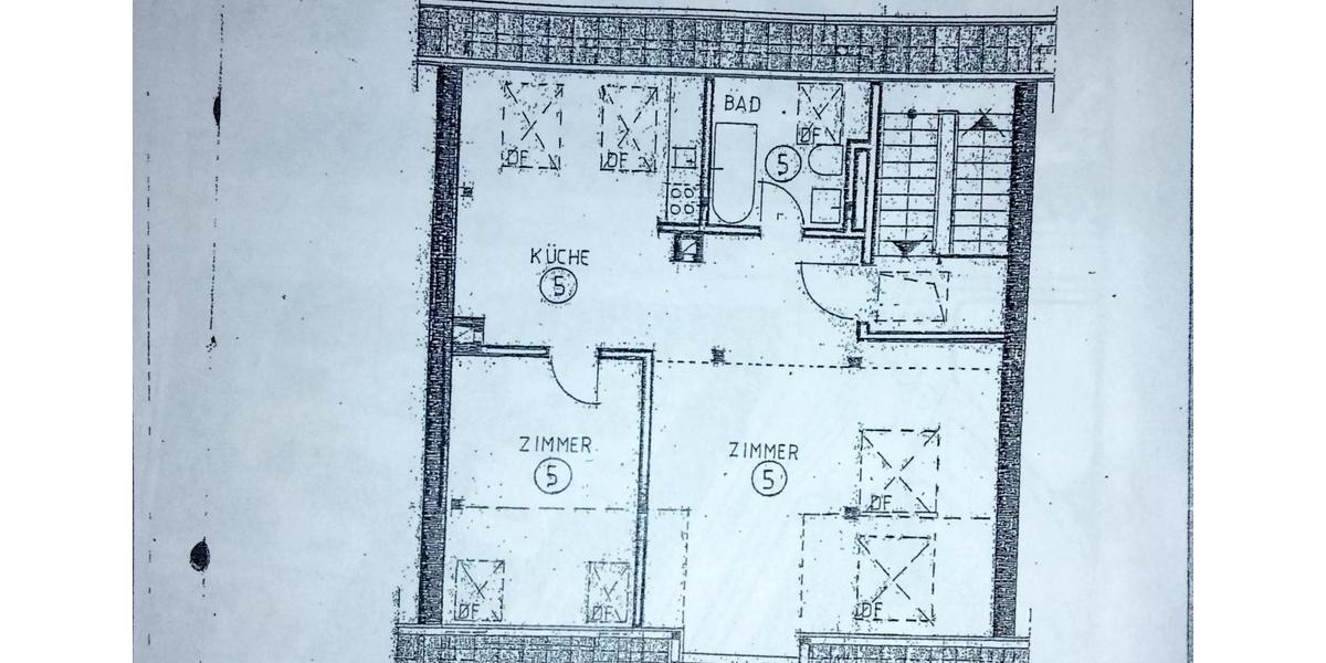 Dachgeschoßwohnung Nürnberg Herrnhütte - 2 Zimmer, 80 m&sup2;, 1.015&euro; | Angebot:27540103