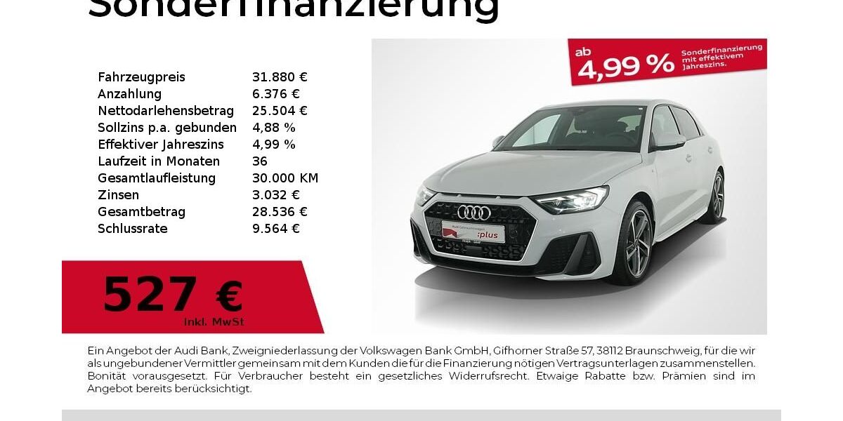 Audi A1 4.200 km 30.880 &euro; Nürnberg 90441
