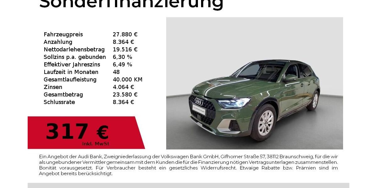 Audi A1 3.006 km 27.880 &euro; Nürnberg 90411