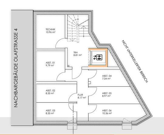 Etagenwohnung Nürnberg Schnepfenreuth - 2 Zimmer, 39 m&sup2;, 228.000&euro; | Angebot:26781481