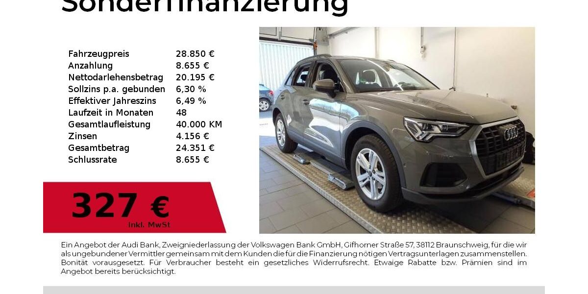 Audi Q3 31.300 km 28.850 &euro; Nürnberg 90411