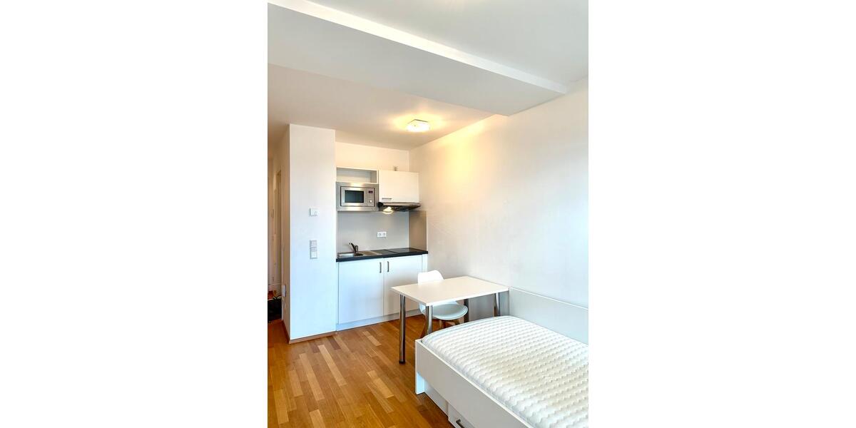 Möblierte Einzimmerwohnung mit großem Balkon – StudentAzubi 1 zimmer