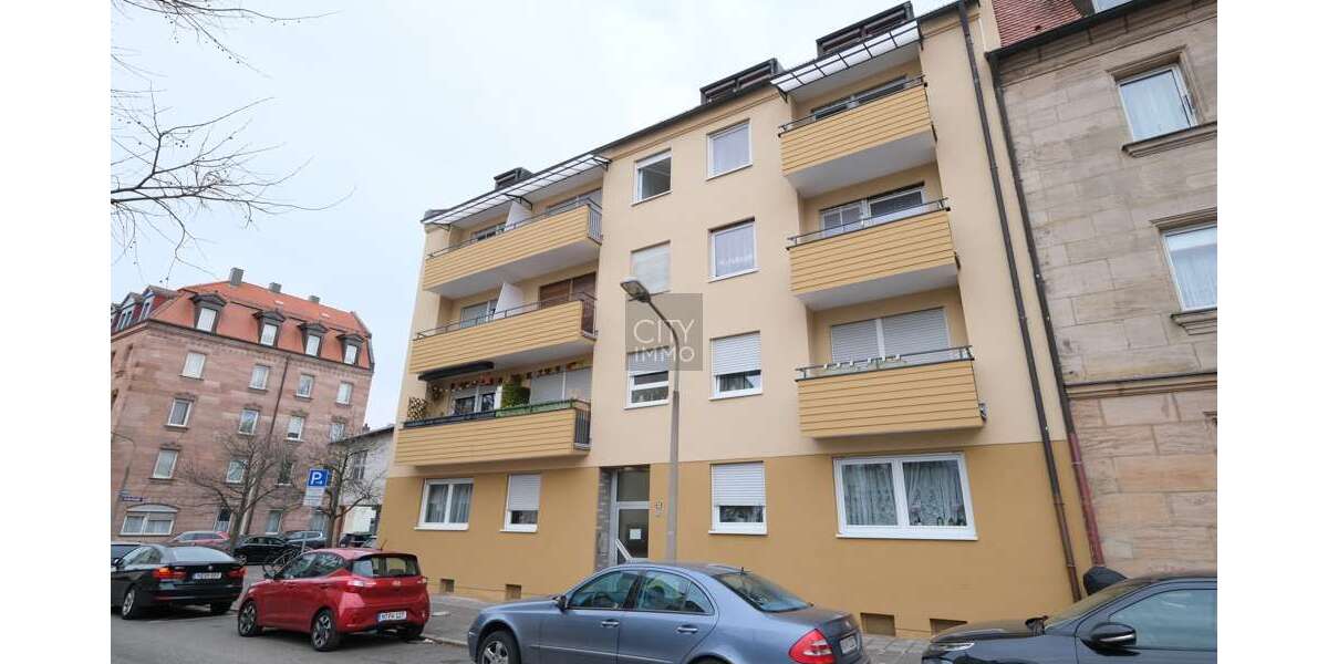 Etagenwohnung Nürnberg Sankt Leonhard - 3 Zimmer, 87 m&sup2;, 272.300&euro; | Angebot:24816399