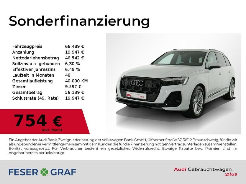 Audi Q7 28.349 km 66.489 € Nürnberg 90411