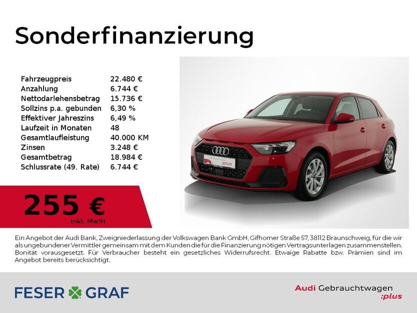 Audi A1 6.557 km 21.820 € Nürnberg 90411