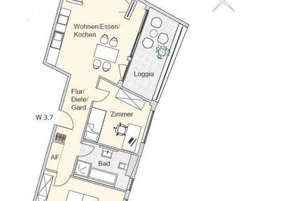 Wohnung zum Kaufen in Nürnberg 471.228 € 75.12 m² 3 zimmer