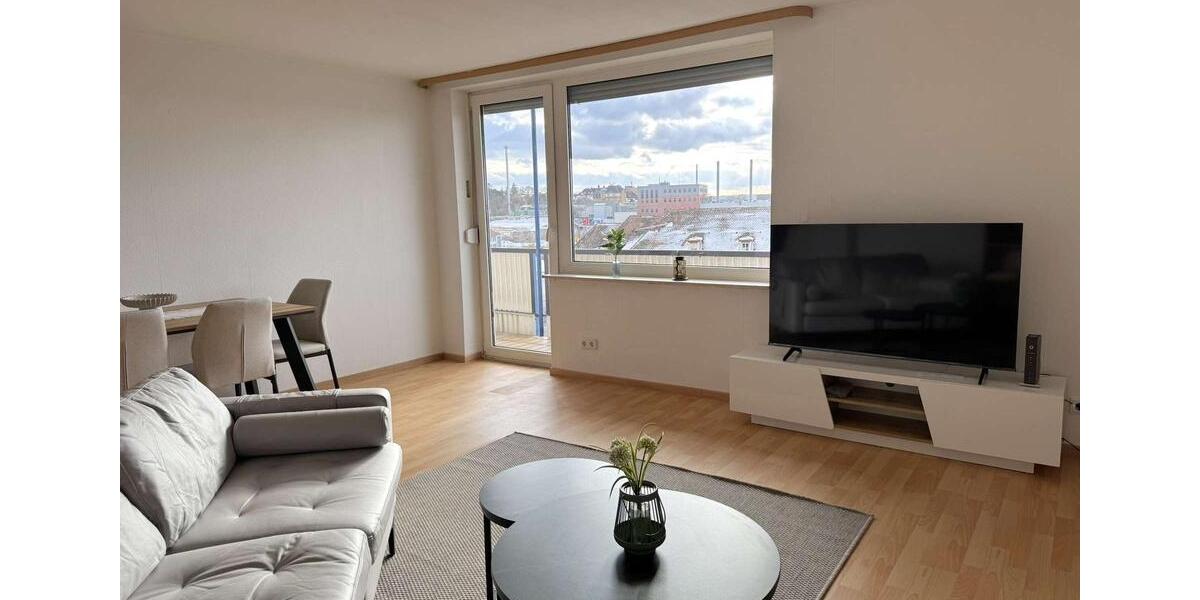 HEGERICH: Wohnen über den Dächern Nürnbergs - Möblierte 3-Zimmer-Wohnung 3 zimmer