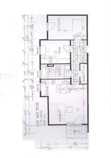 Etagenwohnung Zirndorf Leichendorf - 3 Zimmer, 80 m&sup2;, 775&euro; | Angebot:26894785