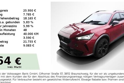 Cupra Formentor 39.350 km 25.950 &euro; Nürnberg 90431