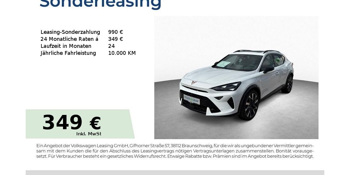 Cupra Formentor 19.590 km 43.450 &euro; Roth 91154