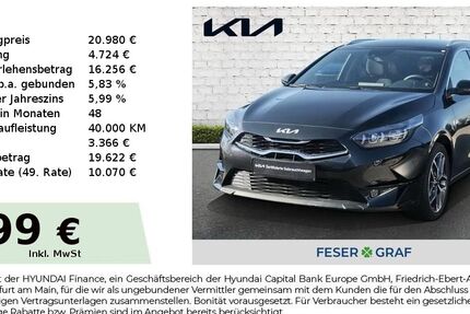 Kia ceed Sportswagon 19.931 km 19.970 € Nürnberg 90425